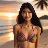 girl in bikini